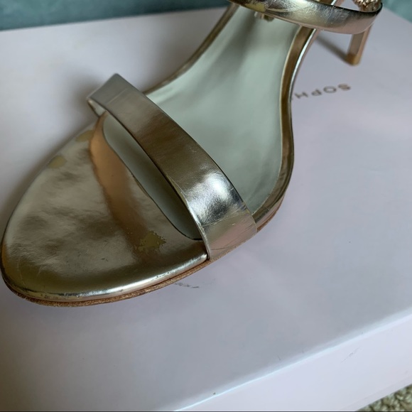 Sophia Webster Rosalind Mid Heel Sandal, Rose Gold, 38, 7, 7.5 - Picture 10 of 10